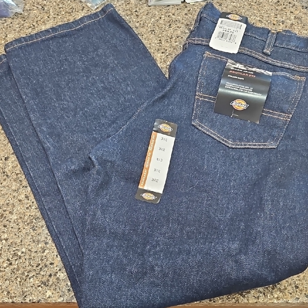 Dickies Men's Blue Jeans